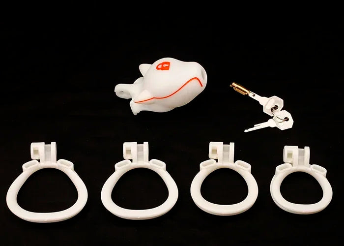 SM Silicone Puppy Male Chastity Cage Bondage Sex Toys Cb Lock Discreet Chastity Cock Cage Adults for Men's Abstinence for Gay - buysextoyth