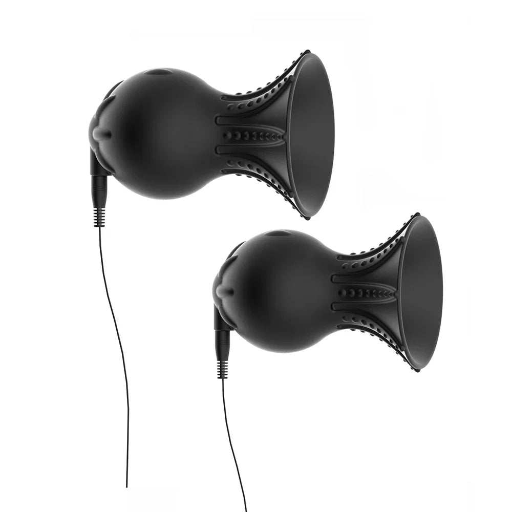 Nipple Sucker Clamps Electro Stimulator Nipples Pussy Breast Clit Masturbator Breast Enlarger Sex Toy Bdsm Tool Electric Shocker - buysextoyth