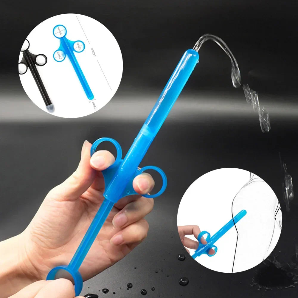 Lubricant Applicator Enema Injector Anal Vagina Clean Tools Syringe Sex Aid Tool Lube Launcher Sex Toys For Couple Adult Erotic - buysextoyth