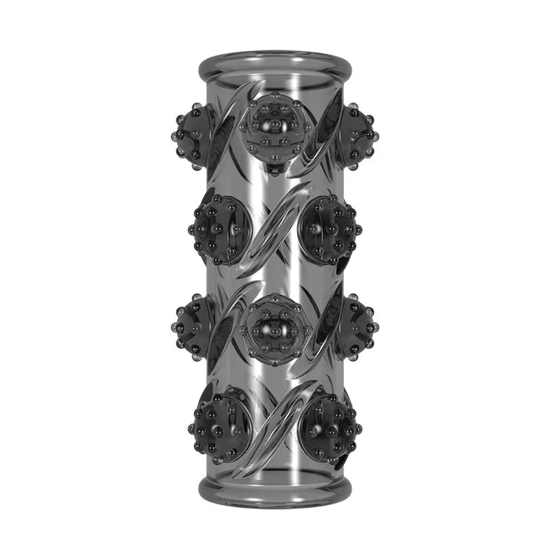 Sex Shop Silicone Reusable Penis Sleeve Delayed Ejaculation Chastity Device Lock Sperm Penis Erection Erotic Sex Toys For Men - buysextoyth