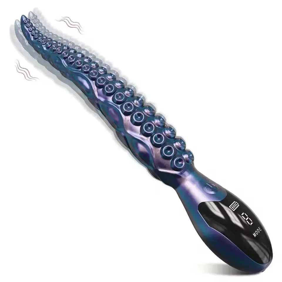 New Style Octopus Dildo Vibrator Nipple Clitoris Stimulator Unique Dildo Vagina Vibrator Female Masturbation Sexy Adult Female - buysextoyth