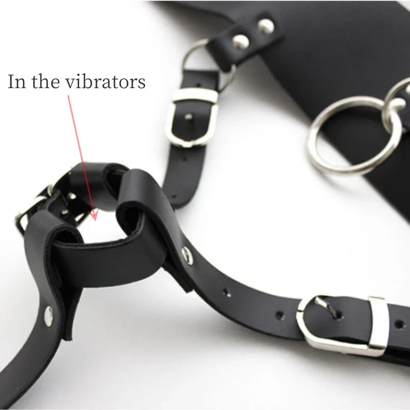 Women Chastity Pants Sexy Lingerie Panties Harness Leather Thong Underwear Bdsm Bondage Restraint Erotic Sex Toys for Women - buysextoyth