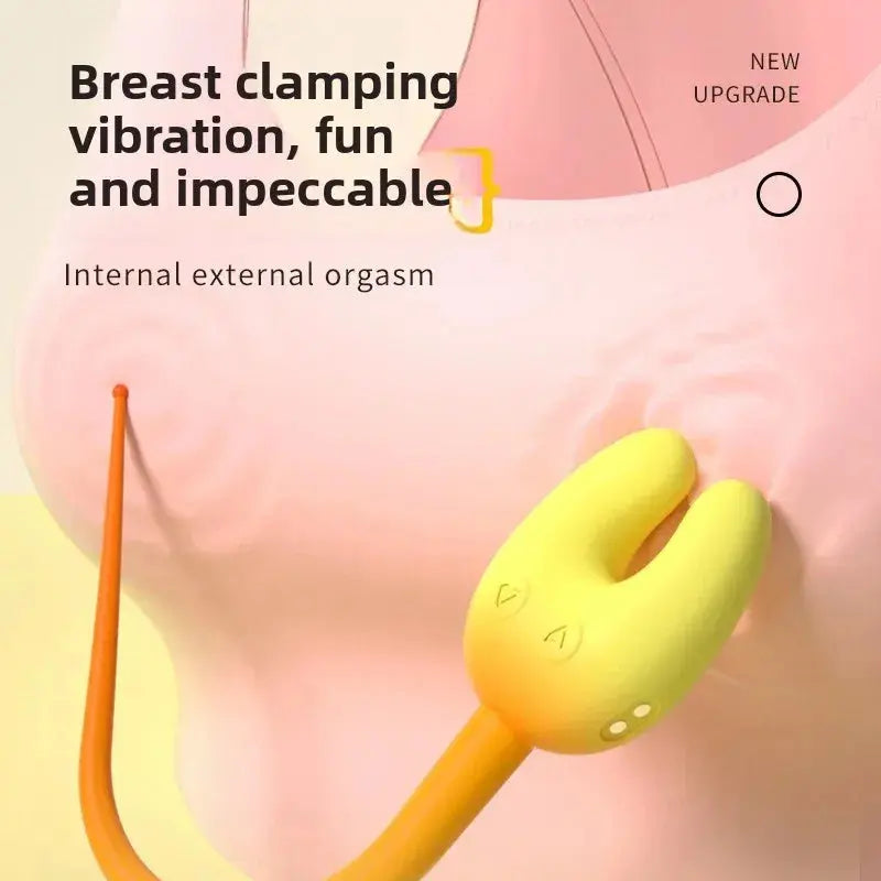 Nipple Vibrator for Women Breast Massage Nipple Clamp Enhancer Nipple Sucking Stimulator Sex Toys Couples Female Adult Toys - buysextoyth