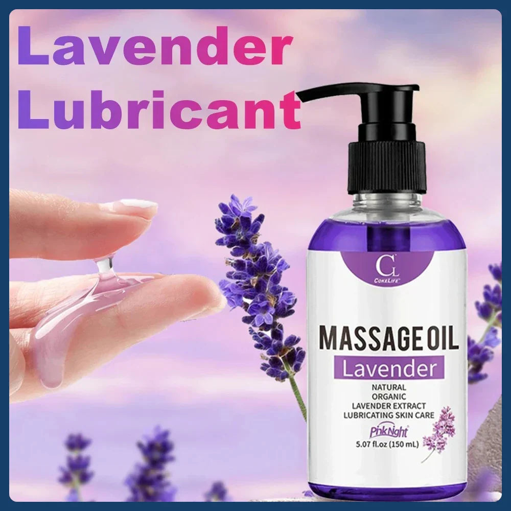Anal Lubricant Penetration Anal Water Based Intimate Orgasm Gel Lavender Sex Lube Body Massage Oil Vaginal Sexy Toy Lubricants - buysextoyth