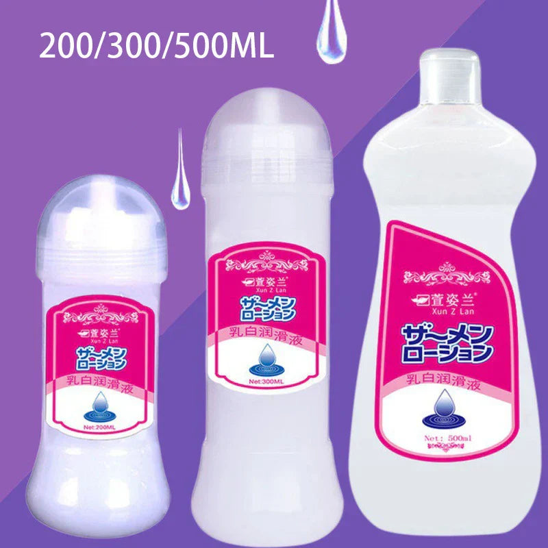 200/300/500ml Sex Viscous Lubricant.Milk-white Lubricating Oil for Vagina Anal.Water-soluble Lubricants for Adult Goods Sex Toys - buysextoyth
