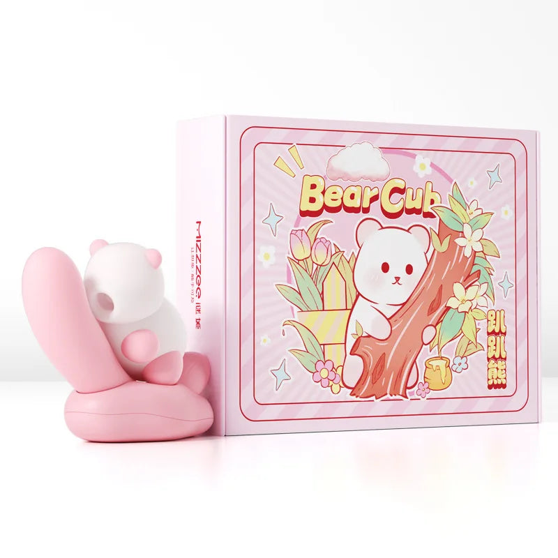 Bear Sucker Clitoris Sucking Vibrator Female Clit Nipple Oral Vacuum Stimulator Massager Sex Toys Adults Goods for Women - buysextoyth