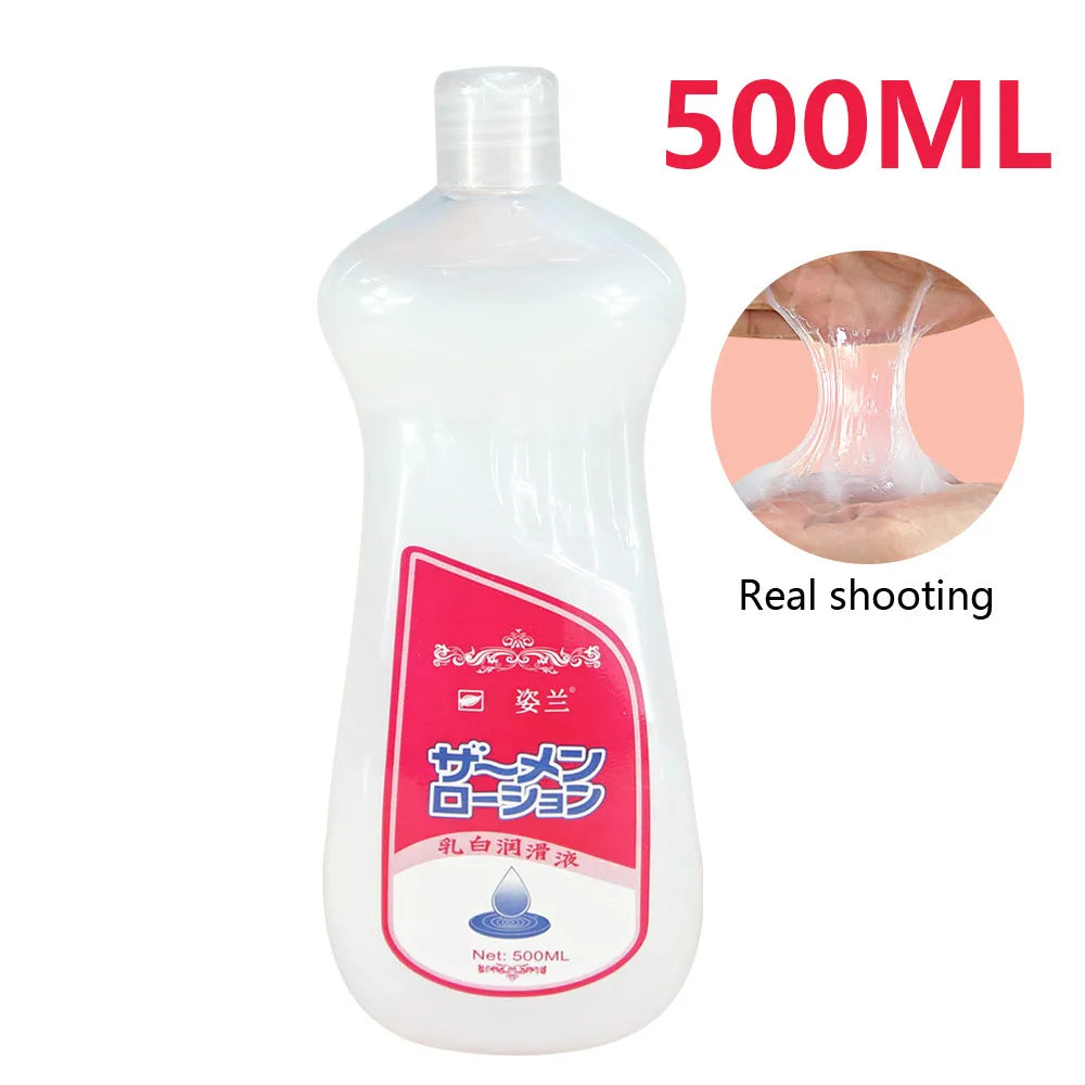 200/300/500ml Sex Viscous Lubricant.Milk-white Lubricating Oil for Vagina Anal.Water-soluble Lubricants for Adult Goods Sex Toys - buysextoyth