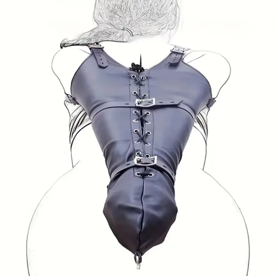 Adult Erotic Arm Restraints Sleeves BDSM Women's Bondage Leather Handcuffs Restraints Alternative Flirting Prison Toys Foreign - buysextoyth