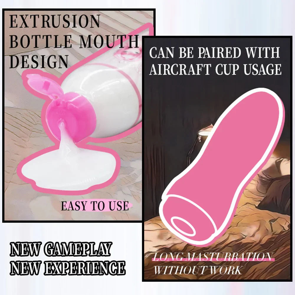 Water-Based Lube – Personal Lubricant for Men. Women & Couples. Travel Size. Non-Staining. Easy Clean-Up. Toy-Safe. 400ML - buysextoyth