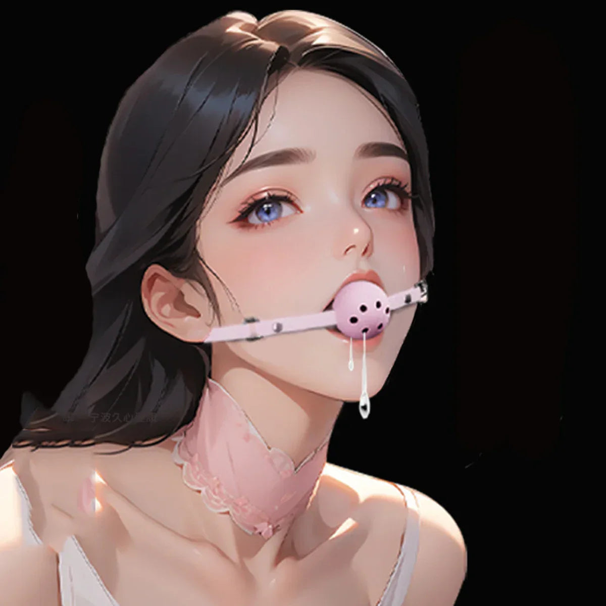 Woman Mouth Opener BDSM Mouth Gag Silicone Balls SM Mouth Plug Sex Toy Adult Erotic Games Sextoy Kits Couple Oral Sex Game Tools - buysextoyth