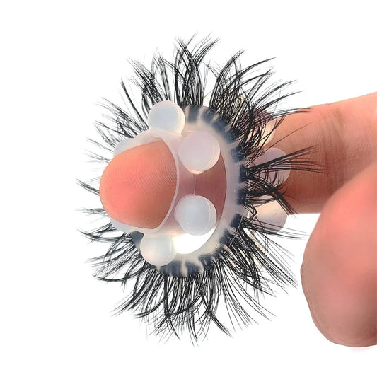 1PC Sheep Eye Silicone Male Penis ring Lock Enlargement Delay Ejaculation Legion Fun Foreskin Delay Ejaculation Sex Ring - buysextoyth