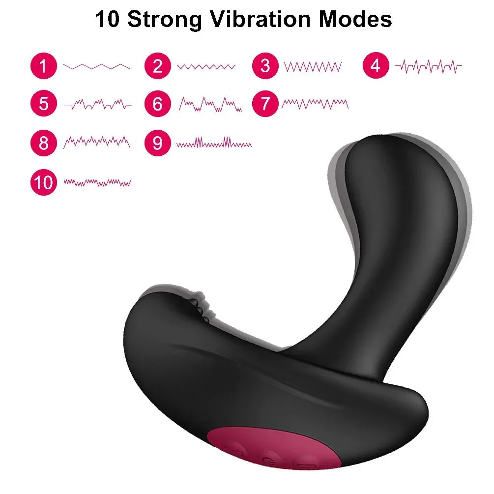 Wireless Remote Control Prostate Massage Vibrator Inflatable Anal sex toys for men Anal Plug Expansion Sex Toys For Gay Adults - buysextoyth