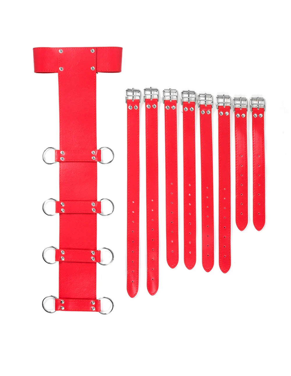 Behind Hadncuffs Collar BDSM Bondage Restraints Slave Armbinder Fetish Harness Erotic Sex Belt Erotic Products For Adult SM Game - buysextoyth
