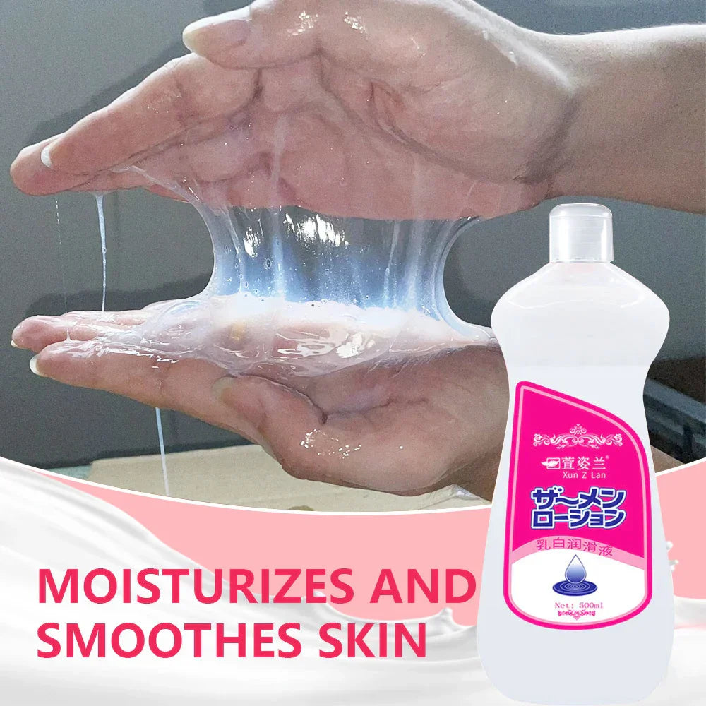 Lubricant for Men Women Sex Toys Cream Sex Viscous Lube Water Based Oil Lubricating Anal Vaginal Adult Imitation Semen Sex Shop - buysextoyth