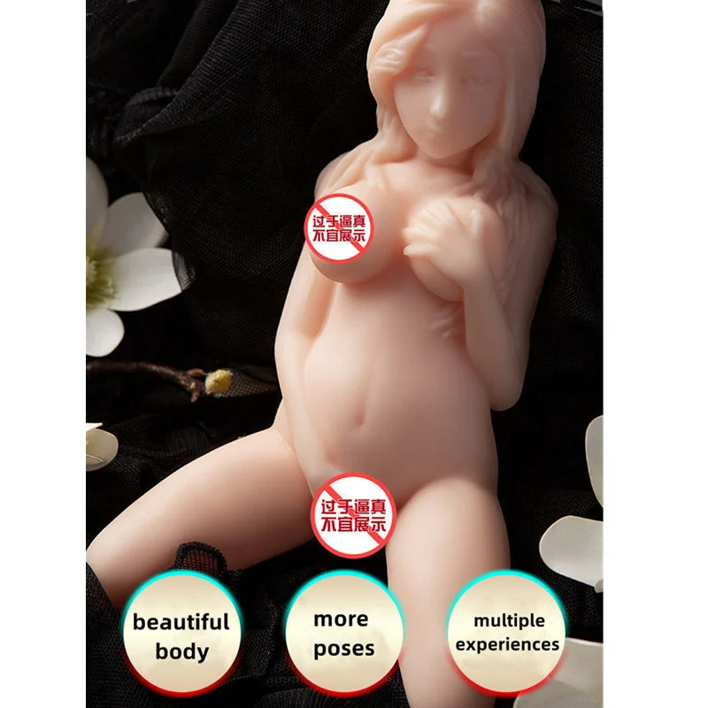 MiNi School Flower Figure Male Masturbation Cup Realistic Vagina Sex Toys for Men 18+ Penis Pump Glans Stimulate Sex Goods XXX - buysextoyth