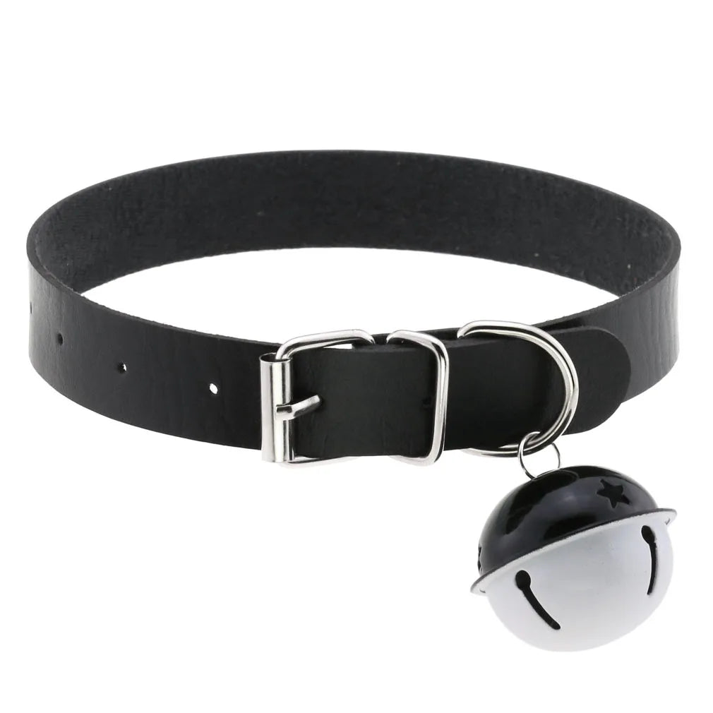 BDSM Different Style Fashion Punk Men Torques Necklace Gothic PU Leather Choker Collar Necklace Women Body Chain - buysextoyth
