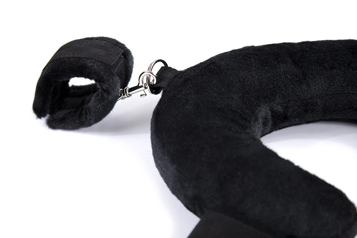 Sex Toys Cotton Bdsm Bondage Set Handcuffs Sexy Leg Pillow Thinning Belt Bending Orgasm Couple Toy - buysextoyth