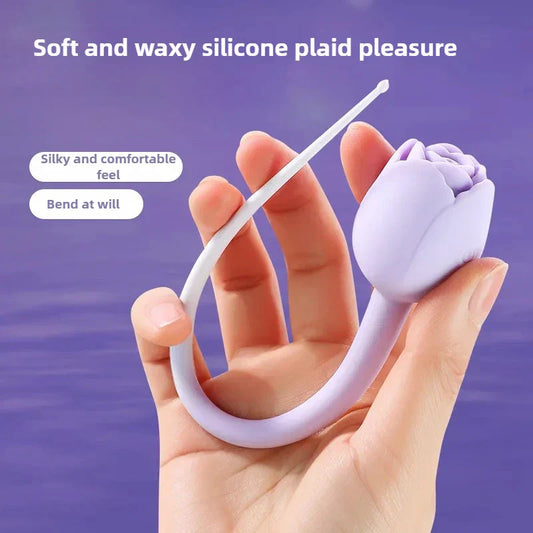 Rose Sucking Sex Toys Dildo Vibrator for Women 3in1 Thrusting G Spot Anal Vibrators Stimulator Female Vibrating Adult Toys - buysextoyth