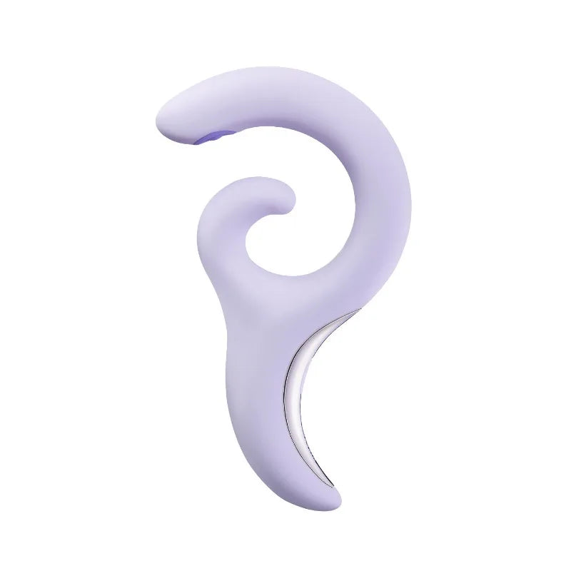 KISSTOY G-type vibrator Female double-head massage masturbator adult sex toys. dual-point stimulation. pressure-sensing button - buysextoyth