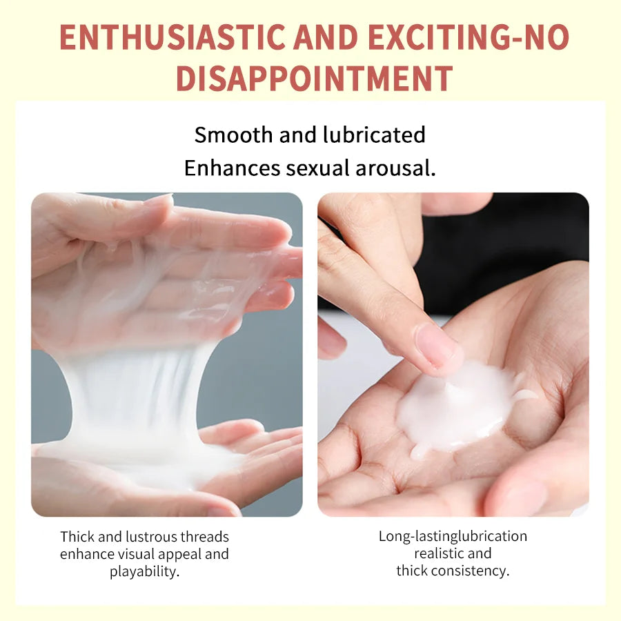 Long-Lasting Semen-Like Lubricant – Thick Creamy Water-Based Formula for Women. Based Lube For Sex.Anal Lube. Men & Couples - buysextoyth