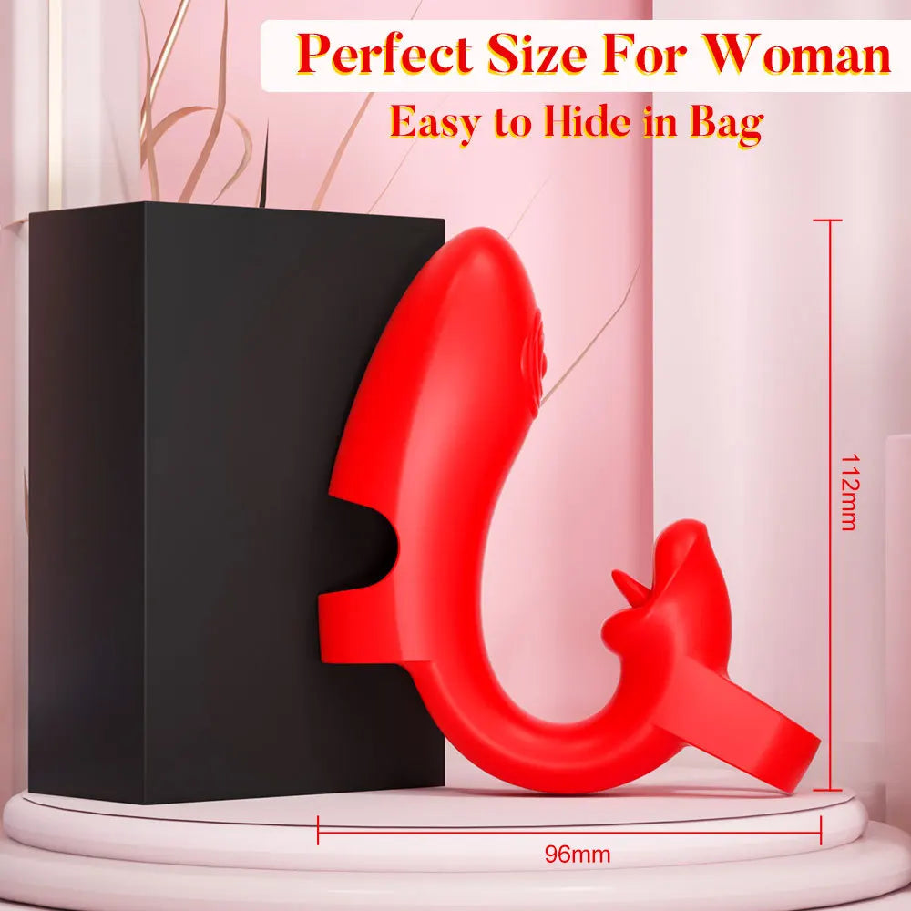 2in1 Wear Finger Vibrator Clitoral G Spot Trigger Stimulator 10 Speed Vaginal Massager Masturbation Sex Toy For women Adult 18 - buysextoyth