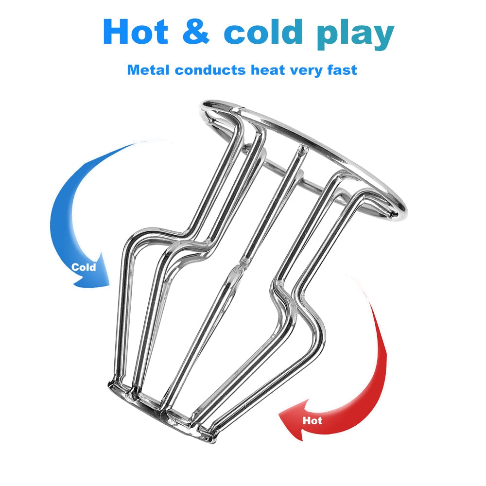 Stainless Steel Hollow Anal Plug Sex Toys for Woman Man Gay Prostate Massager Anal Speculum Anus Dilator Adult Erotic Products - buysextoyth