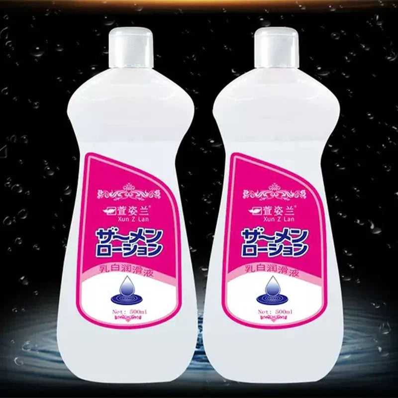 200/300/500ml Sex Viscous Lubricant.Milk-white Lubricating Oil for Vagina Anal.Water-soluble Lubricants for Adult Goods Sex Toys - buysextoyth