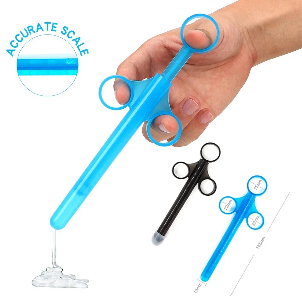 Lubricant Applicator Enema Injector Anal Vagina Clean Tools Syringe Sex Aid Tool Lube Launcher Sex Toys For Couple Adult Erotic - buysextoyth