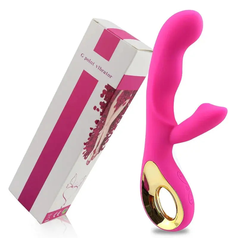 G Spot Rabbit Dildo Vibrator Orgasm Adult Toys USB Charging Powerful Masturbation Sex Toy for Women Waterproof Adult Sex Product - buysextoyth
