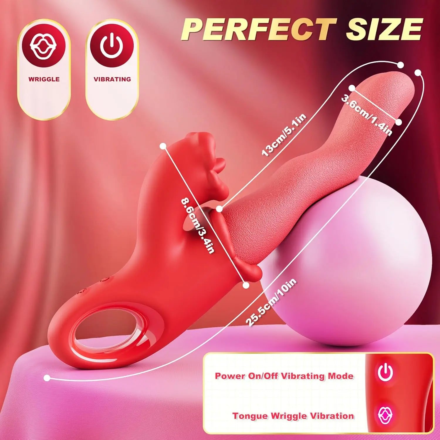 3 IN 1 Clitoral Tongue Scroll Vibrator for Women Clit Nipples G-Spot Stimulator Female Vagina Massager Vibrator Adult Sex Toys - buysextoyth