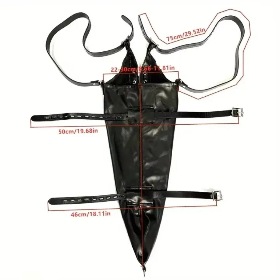 Adult Erotic Arm Restraints Sleeves BDSM Women's Bondage Leather Handcuffs Restraints Alternative Flirting Prison Toys Foreign - buysextoyth