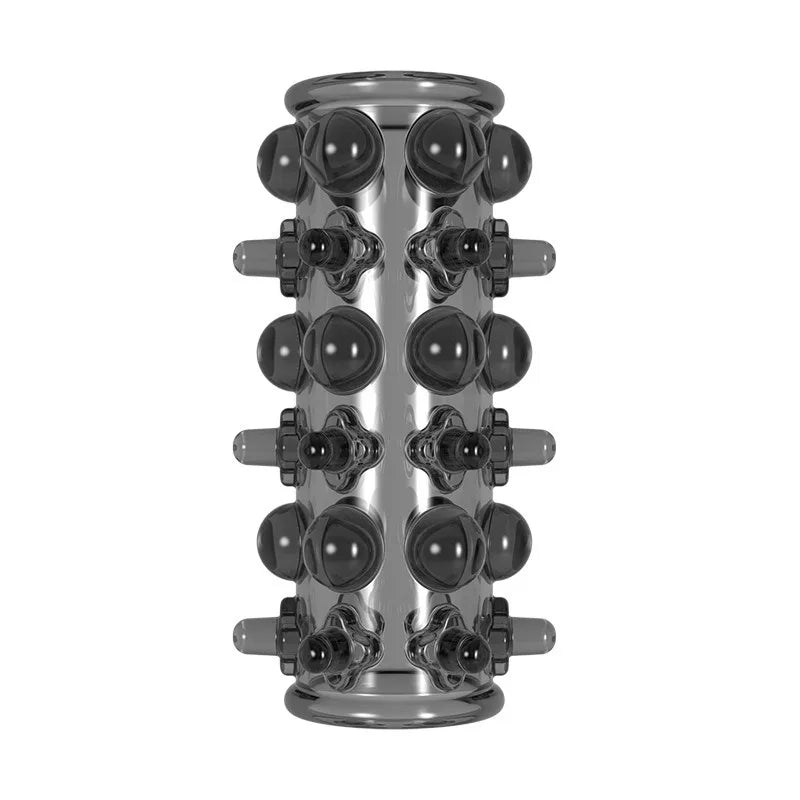 Sex Shop Silicone Reusable Penis Sleeve Delayed Ejaculation Chastity Device Lock Sperm Penis Erection Erotic Sex Toys For Men - buysextoyth