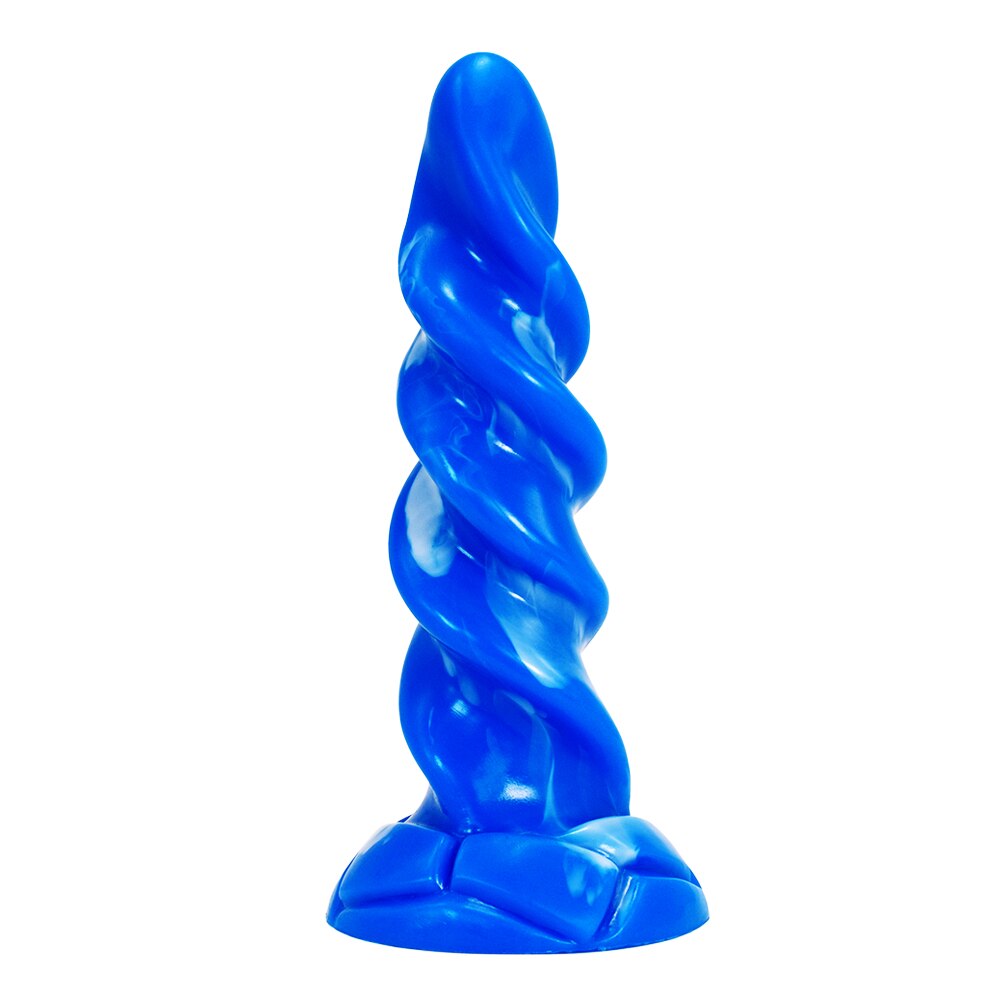 SXXY Anal Plug Twist Fun Sex Toys Textured Dildo G Spot Masturbate Anus Massage Penis Rippled Shaft Female Maturbate Sexy Shop - buysextoyth