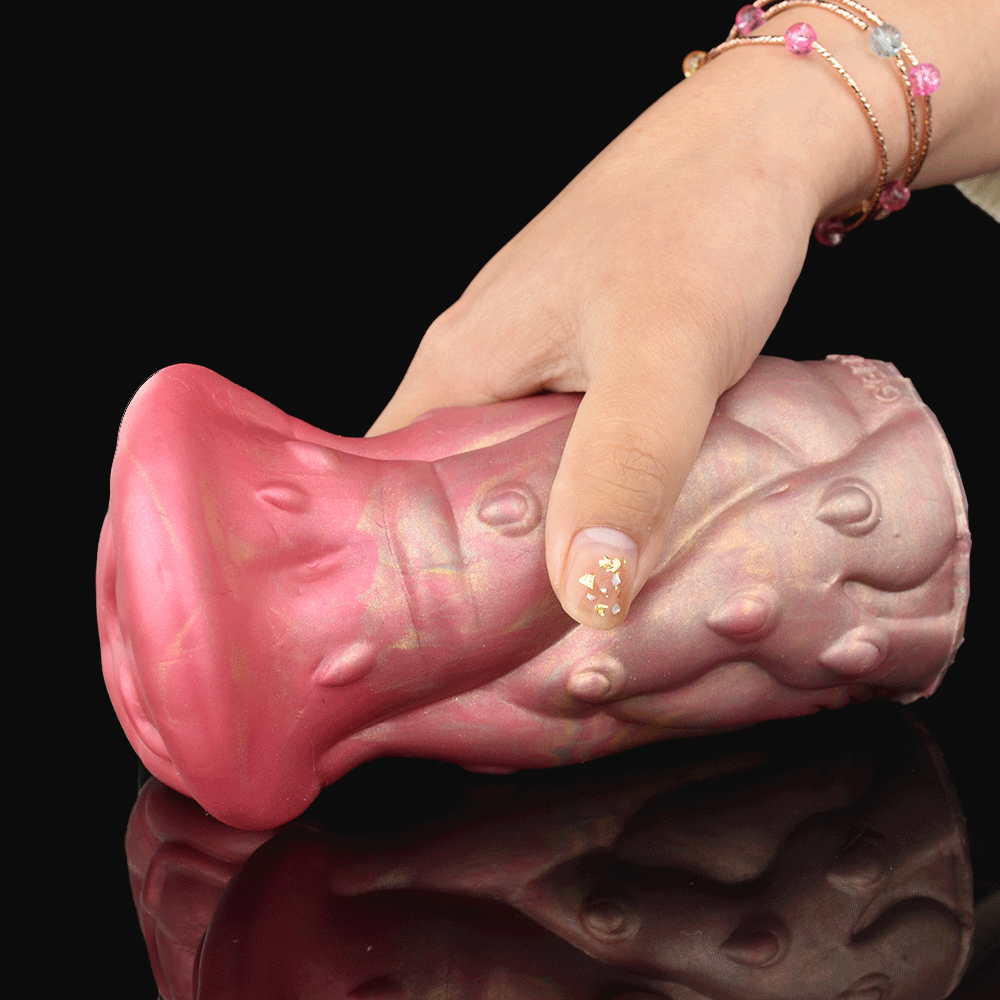 ใหม่ดอกไม้รูปร่าง Masturbation ของเล่นชายซิลิโคนนุ่มเครื่องบินถ้วยอวัยวะเพศชายต่อมลูกหมาก Massager กันน้ำอุปกรณ์ร่วมเพศสำหรับชาย - buysextoyth