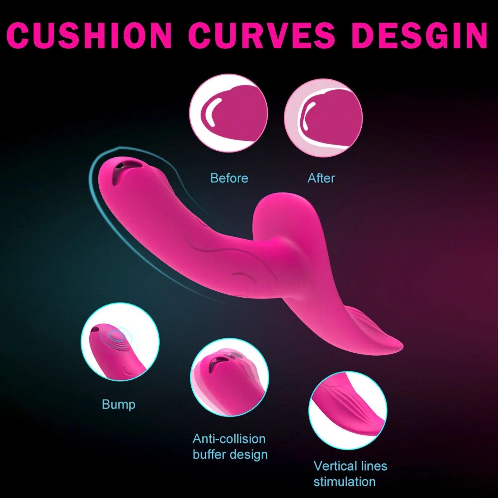 7 Speeds Wearable Double Vibrators For Women Lesbian Couples USB Rechargeable Strapless Strap on Dildo Female Adults Sex Toys - buysextoyth