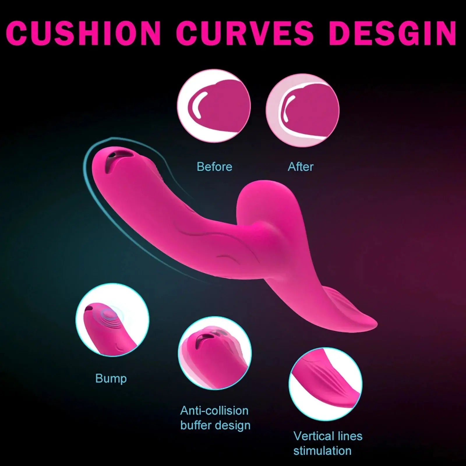 7 Speeds Wearable Double Vibrators For Women Lesbian Couples USB Rechargeable Strapless Strap on Dildo Female Adults Sex Toys - buysextoyth