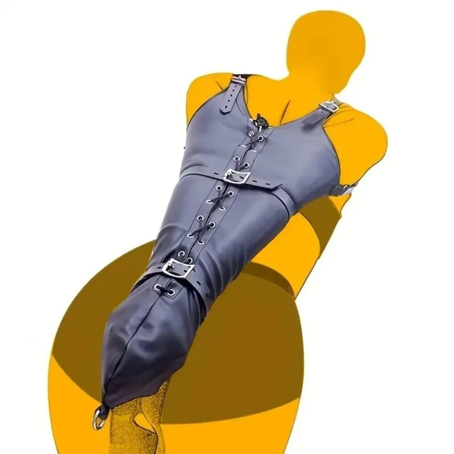 Adult Erotic Arm Restraints Sleeves BDSM Women's Bondage Leather Handcuffs Restraints Alternative Flirting Prison Toys Foreign - buysextoyth