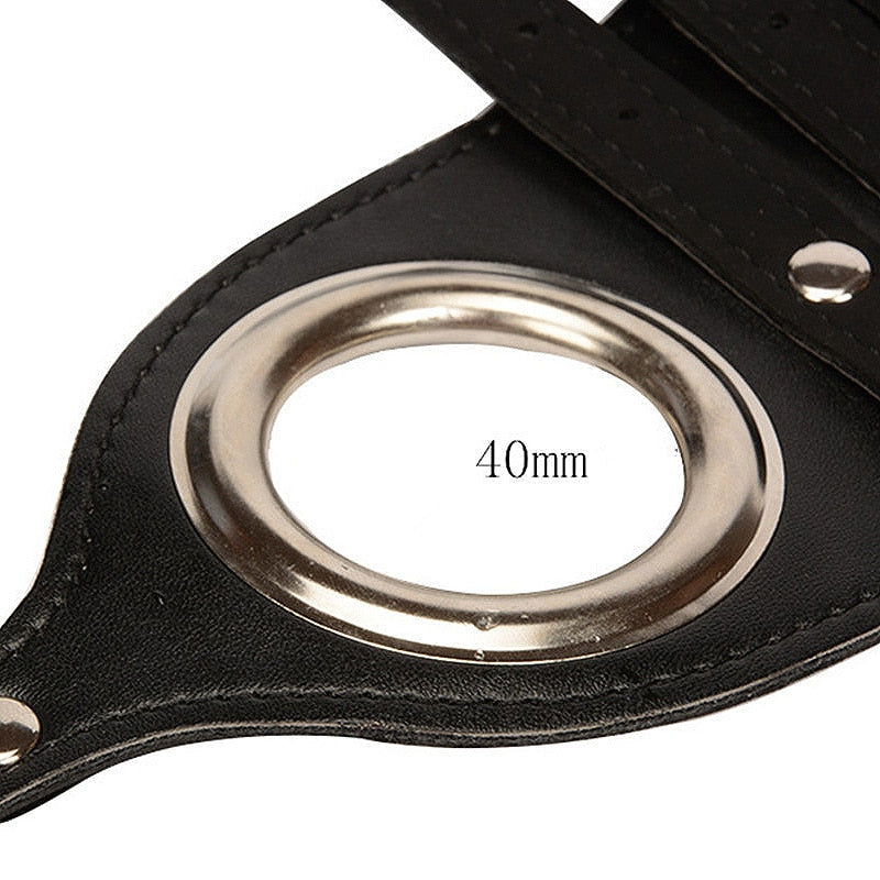 Samox Male Chastity Cage Device Penis Pants Sexy Underwear Lock Adult Erotic Leather Penis Cock Rings Sex Toys Men BDSM Products - buysextoyth