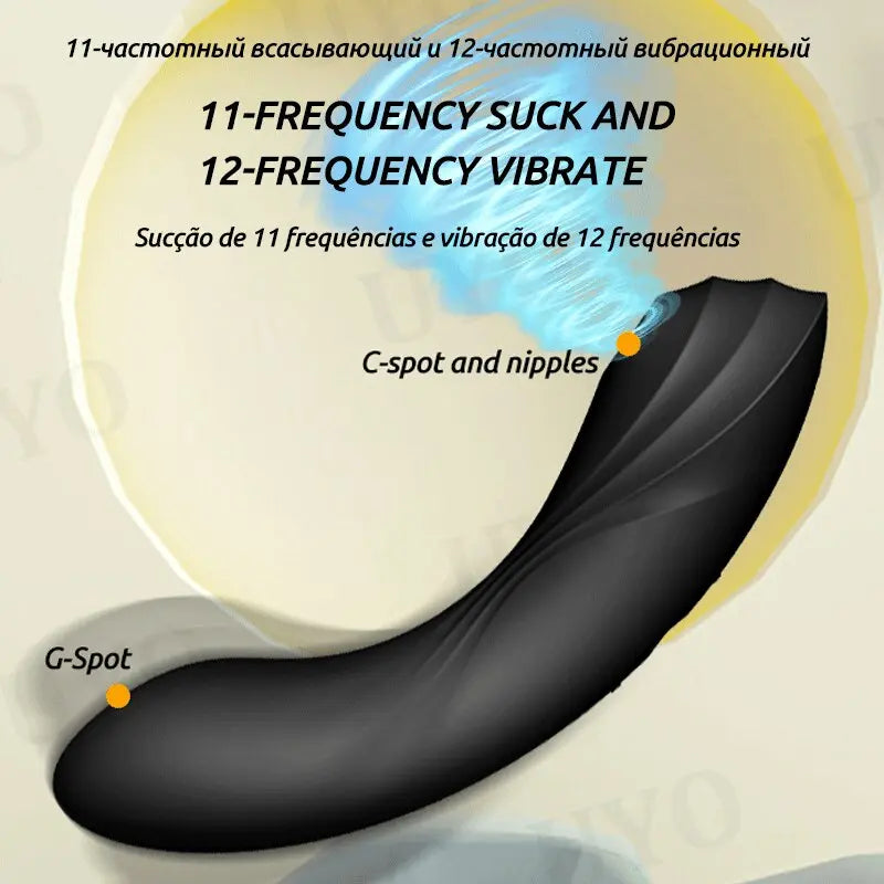 Satisfyer Curvy Trinity 4ของเล่นสำหรับสตรี18 + G-Spot Vibrator 3in1 Clit ดูด Stimulator ซิลิโคนกันน้ำสีดำของเล่น - buysextoyth
