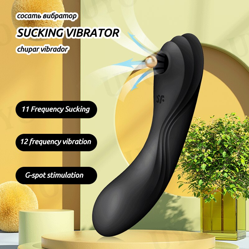 Satisfyer Curvy Trinity 4ของเล่นสำหรับสตรี18 + G-Spot Vibrator 3in1 Clit ดูด Stimulator ซิลิโคนกันน้ำสีดำของเล่น - buysextoyth