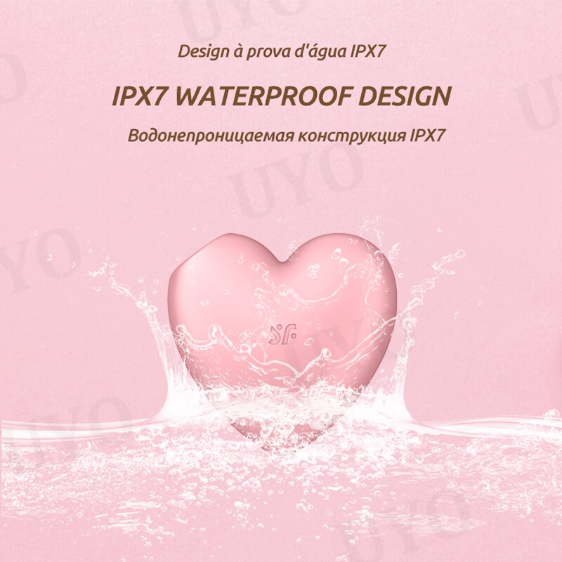 Satisfyer Cutie Love Heart Design Women Portable Mini Sex Toy Vibrator Silicone Vibrating Clitoral Sucking - buysextoyth