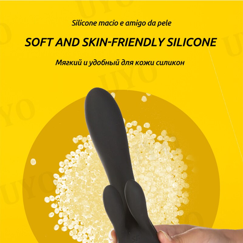 Satisfyer DOUBLE FLEX เชื่อมต่อรีโมทแอปควบคุมกระต่ายกระต่าย Super Power การสั่นสะเทือน G-Spot Clitoral Vibrator ผู้หญิงเซ็กซ์ทอย - buysextoyth