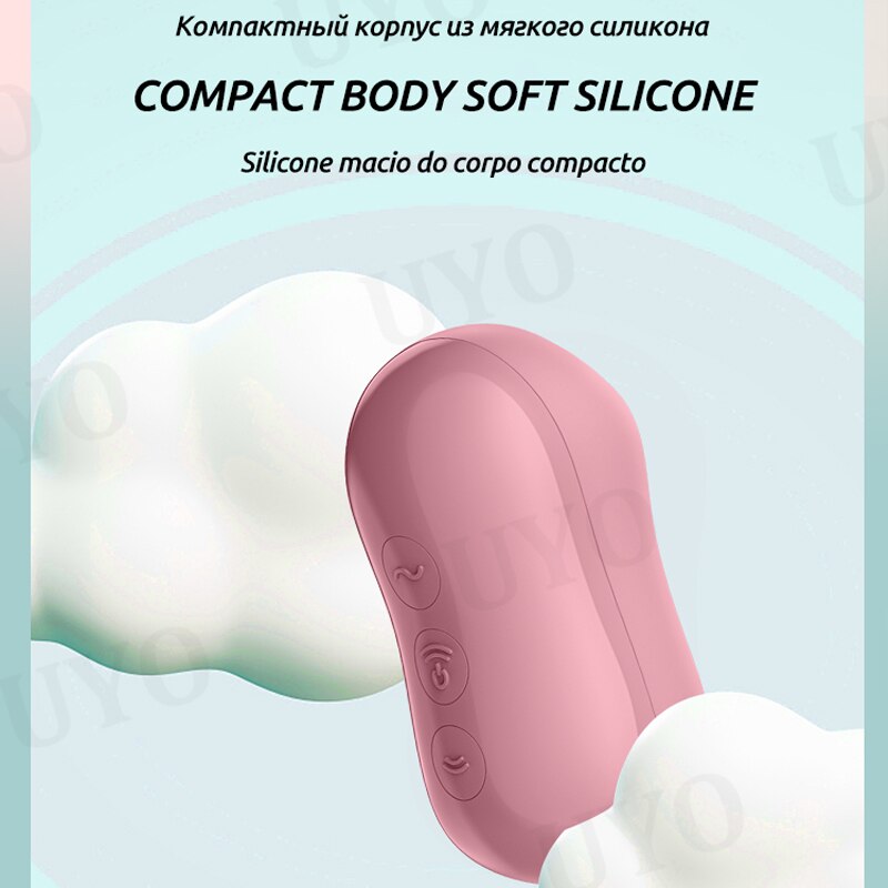 Satisfyer Gulali 2in1การสั่นสะเทือน Clitoris Stimulator Charge Nipple Sucker Vibrator Wanita แบบพกพา Mini Vibrator เซ็กซ์ทอย - buysextoyth