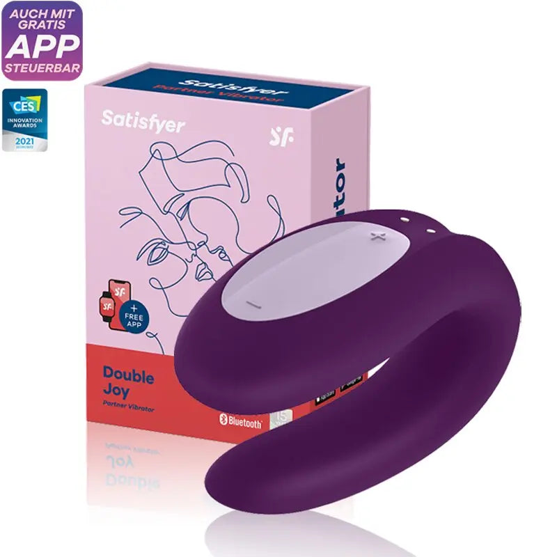 Satisfyer คู่ Joy App ควบคุม Vibrator ซิลิโคนเพศของเล่นสำหรับคู่10การสั่นสะเทือน IPX7เครื่องสั่นสะเทือนกันน้ำสำหรับผู้หญิง UYO - buysextoyth