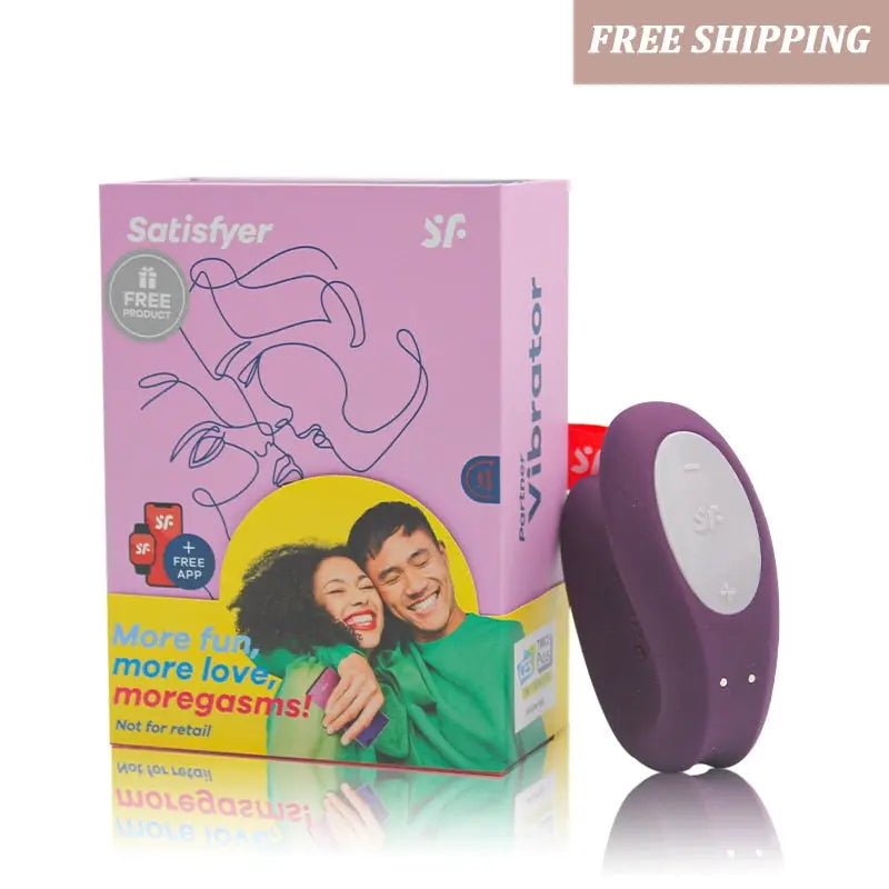 Satisfyer คู่ Joy App ควบคุม Vibrator ซิลิโคนเพศของเล่นสำหรับคู่10การสั่นสะเทือน IPX7เครื่องสั่นสะเทือนกันน้ำสำหรับผู้หญิง UYO - buysextoyth