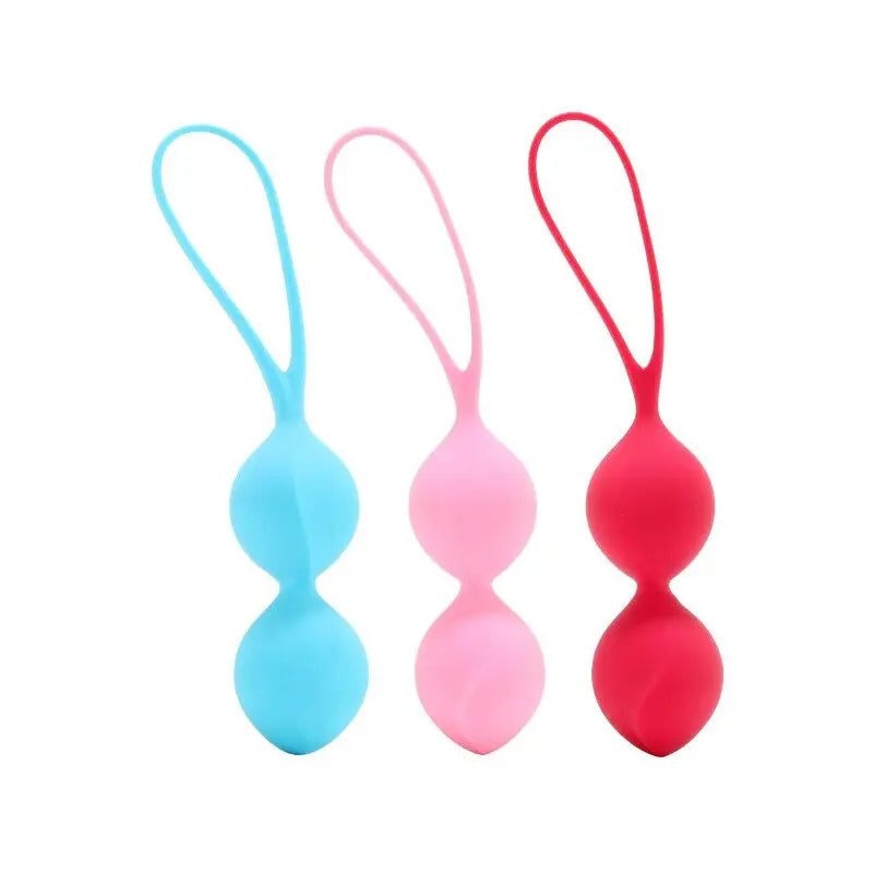 Satisfyer ปลอดภัยซิลิโคนสมาร์ทบอลลูก Kegel Ben Wa Ball ช่องคลอดกระชับ UYO เครื่องช่องคลอด Geisha Ball ของเล่นสำหรับผู้หญิง - buysextoyth