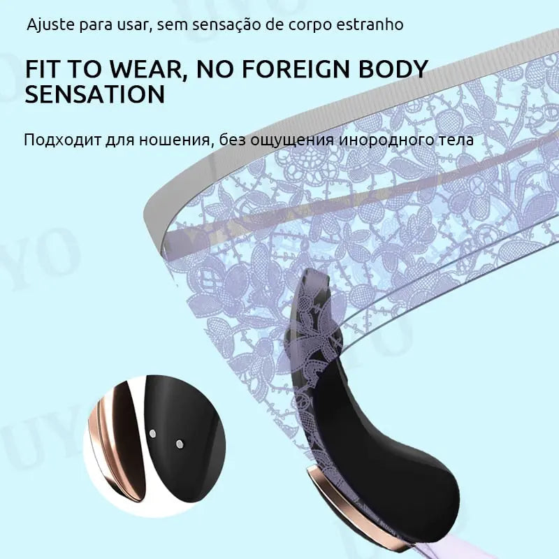 Satisfyer Little Secret เชื่อมต่อ App แม่เหล็กสวมใส่ Vibrator รีโมทคอนโทรล Clitoral Stimulator คู่ Vibrators สำหรับผู้หญิง UYO - buysextoyth