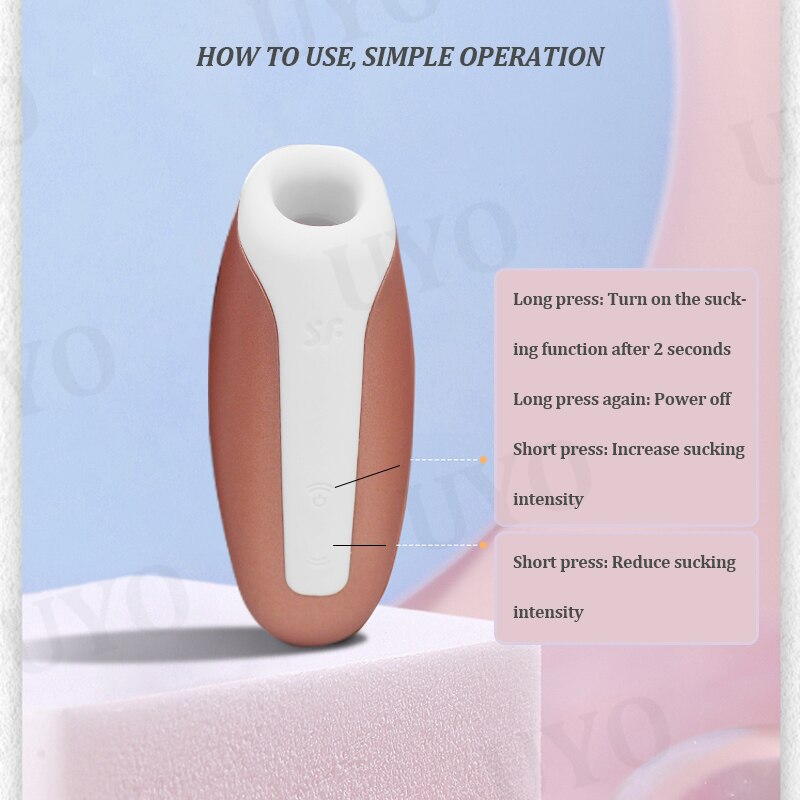 Satisfyer Love Breeze Vibrators สำหรับผู้หญิง Clitoris Sucker เลีย Mini Clitoris Nipple Sucker UYO เพศของเล่นสำหรับผู้หญิง - buysextoyth