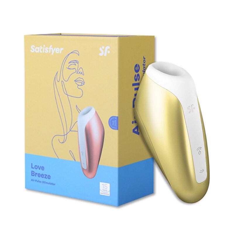 Satisfyer Love Breeze Vibrators สำหรับผู้หญิง Clitoris Sucker เลีย Mini Clitoris Nipple Sucker UYO เพศของเล่นสำหรับผู้หญิง - buysextoyth