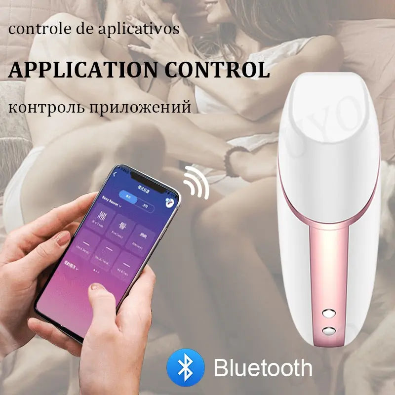 Satisfyer Love Triangle app remote control vibrators for women sex shop clitoris stimulator Charge Nipple Sucker female vibrator thai-adult